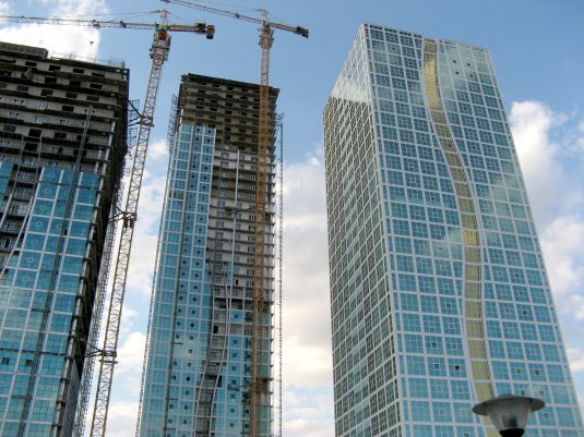 four residential buildings