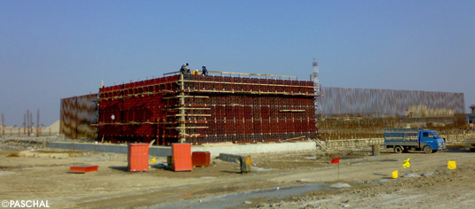 water tank formed with Modular/GE formwork