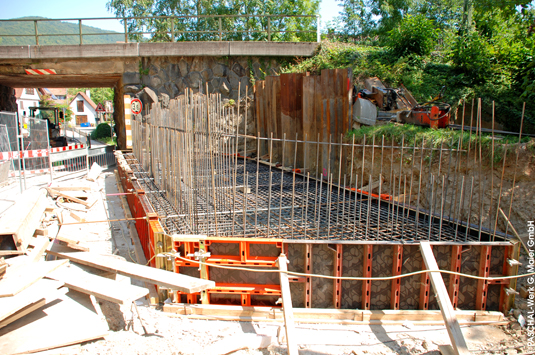 polygonal foundations produced with LOGO.3 formwork